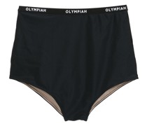 Bikinihöschen mit Logo-Bund