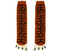 Zehensocken mit grafischem Motiv