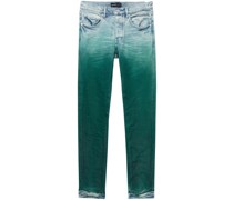 Jeans mit Farbverlauf-Optik