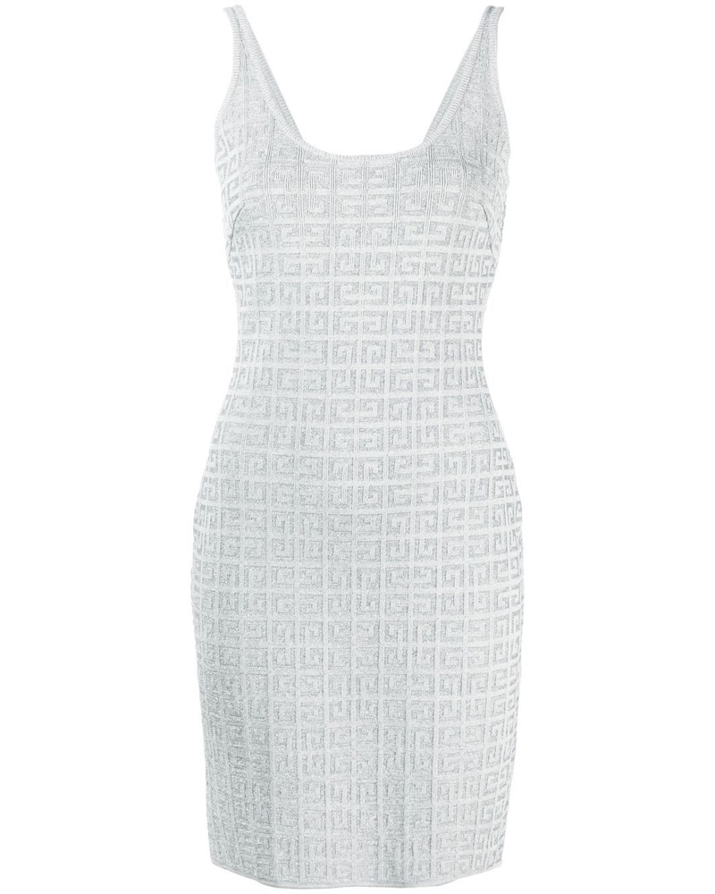 Givenchy Damen Gestricktes Kleid mit Monogramm