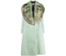 Mantel aus Faux Fur