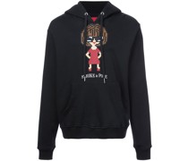 Kapuzenpullover mit Slogan
