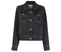 Geknöpfte Jeansjacke