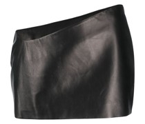Asymmetrischer Lederrock