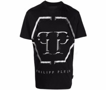 T-Shirt mit Logo-Applikation