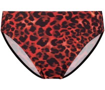 Bikinihöschen mit Leoparden-Print