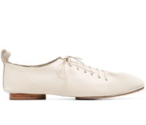 Schnürschuhe mit eckiger Kappe