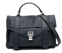 Handtasche mit Logo-Schild