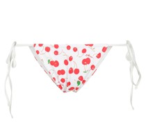 Bikinihöschen mit Kirschen-Print