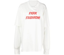 Sweatshirt mit Slogan-Print