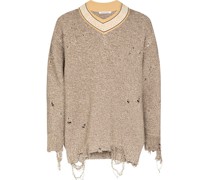 Pullover im Distressed-Look