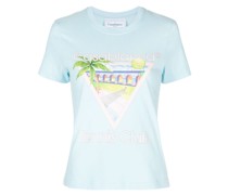 T-Shirt mit Tennis Club-Print