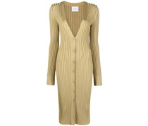 Strickkleid mit Cardigan-Design