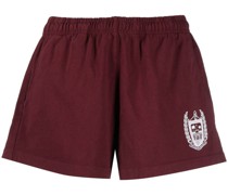 Joggingshorts mit Logo-Stickerei