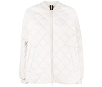 Gefütterte Jacke mit Reißverschluss