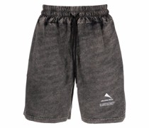 Bermudas mit Logo-Print
