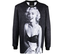Sweatshirt mit Marilyn-Monroe-Print