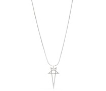Pentagram Halskette aus Messing