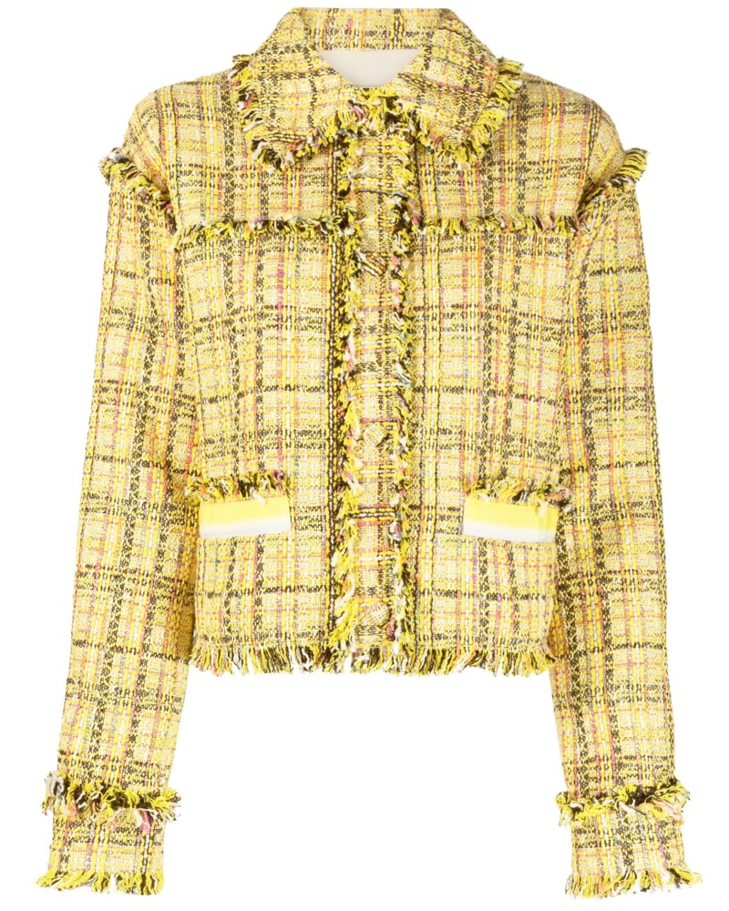 MSGM Damen Jacke aus Tweed