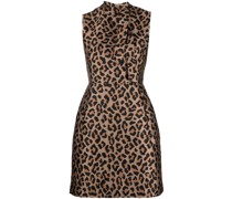 Kleid mit Leopardenmuster