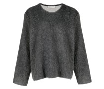 Strukturierter Strickpullover