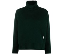 Gestrickter Rollkragenpullover