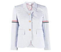 Einreihiger Blazer mit RWB-Streifen
