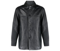 Hemdjacke aus Leder