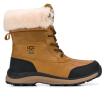 Schnürstiefel mit Shearling-Futter