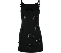 bow-detail minidress