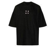 Tommy T T-Shirt mit Ösendetail