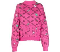 x Hello Kitty Intarsien-Sweatshirt