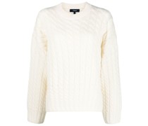Pullover mit Zopfmuster