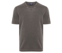 fine-knit cotton T-shirt