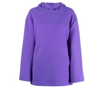 Hoodie mit aufgesetzten Taschen