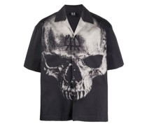 Hemd mit Totenkopf-Print