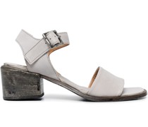 Offene Sandalen aus Leder