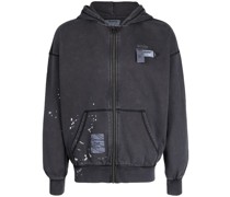 Musium Div. Hoodie mit Logo-Stickerei