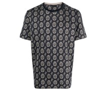 T-Shirt mit Jacquard-Logo