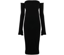 Midikleid mit Schnürung