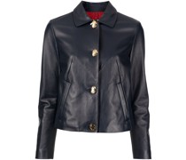 Schmale Lederjacke