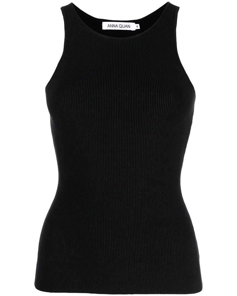 Anna Quan Damen Tanktop aus geripptem Strick