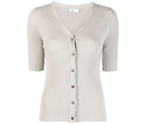 Gerippter Cardigan