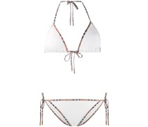 Bikini mit Vintage-Check