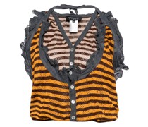 Spakona striped knitted top