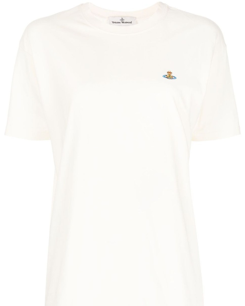 Vivienne Westwood Damen T-Shirt mit Reichsapfel