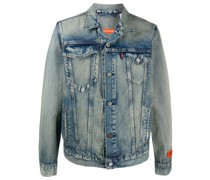 Trucker-Jeansjacke im Vintage-Look