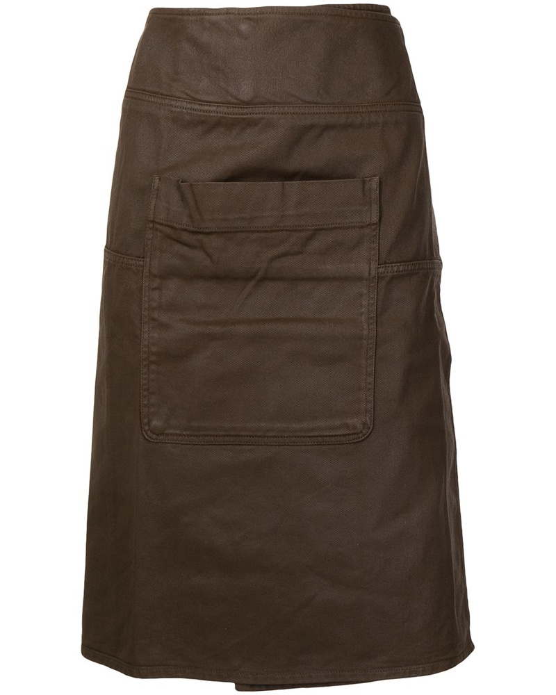 Christophe Lemaire Damen Midirock in A-Linie