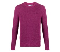 Pullover mit Logo-Stickerei
