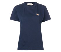 T-Shirt mit Fuchsstickerei